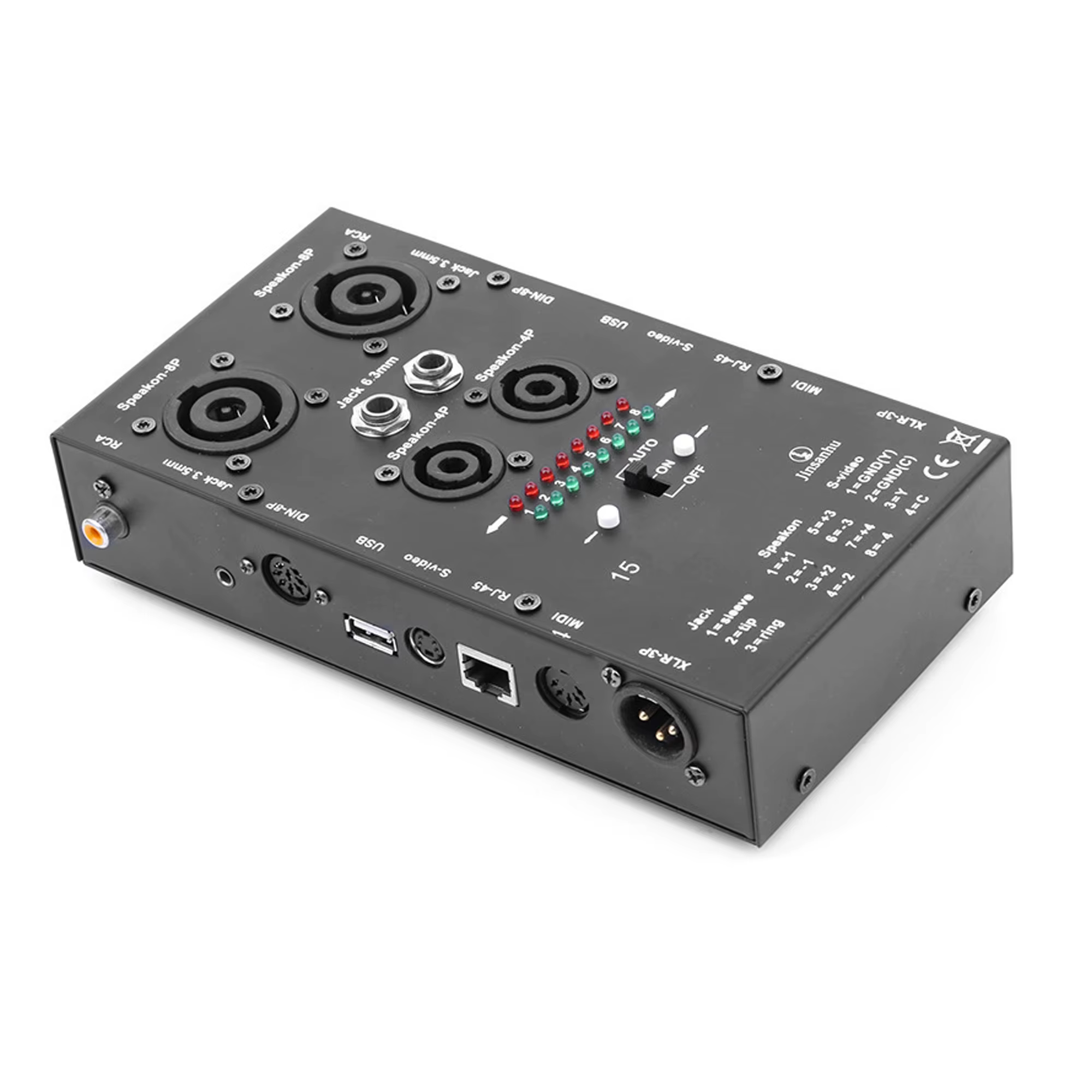 Multi-functional Cable Tester, Audio signal Cable Tester Network Continuity Measurement Cable Box