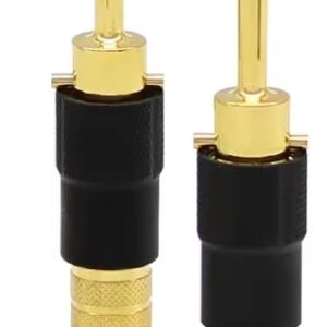 Nezo self locking banana plug - copper & gold plating/pair