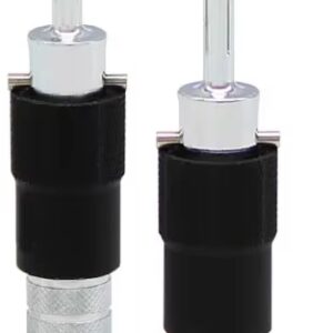 Nezo self locking banana plug - copper & rhodium plating/pair