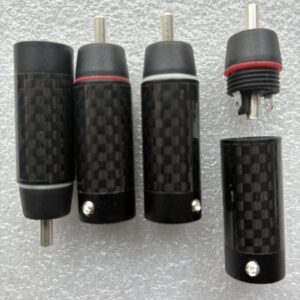 Netzo pure silver RCA plug 8-10 mm/4 set