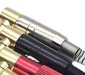 High Quality Audio Mono Microphone Cable Guitar Connector Trs Ts 6.35mm Right Angle Stereo Mono 1/4'' Jack Plugs